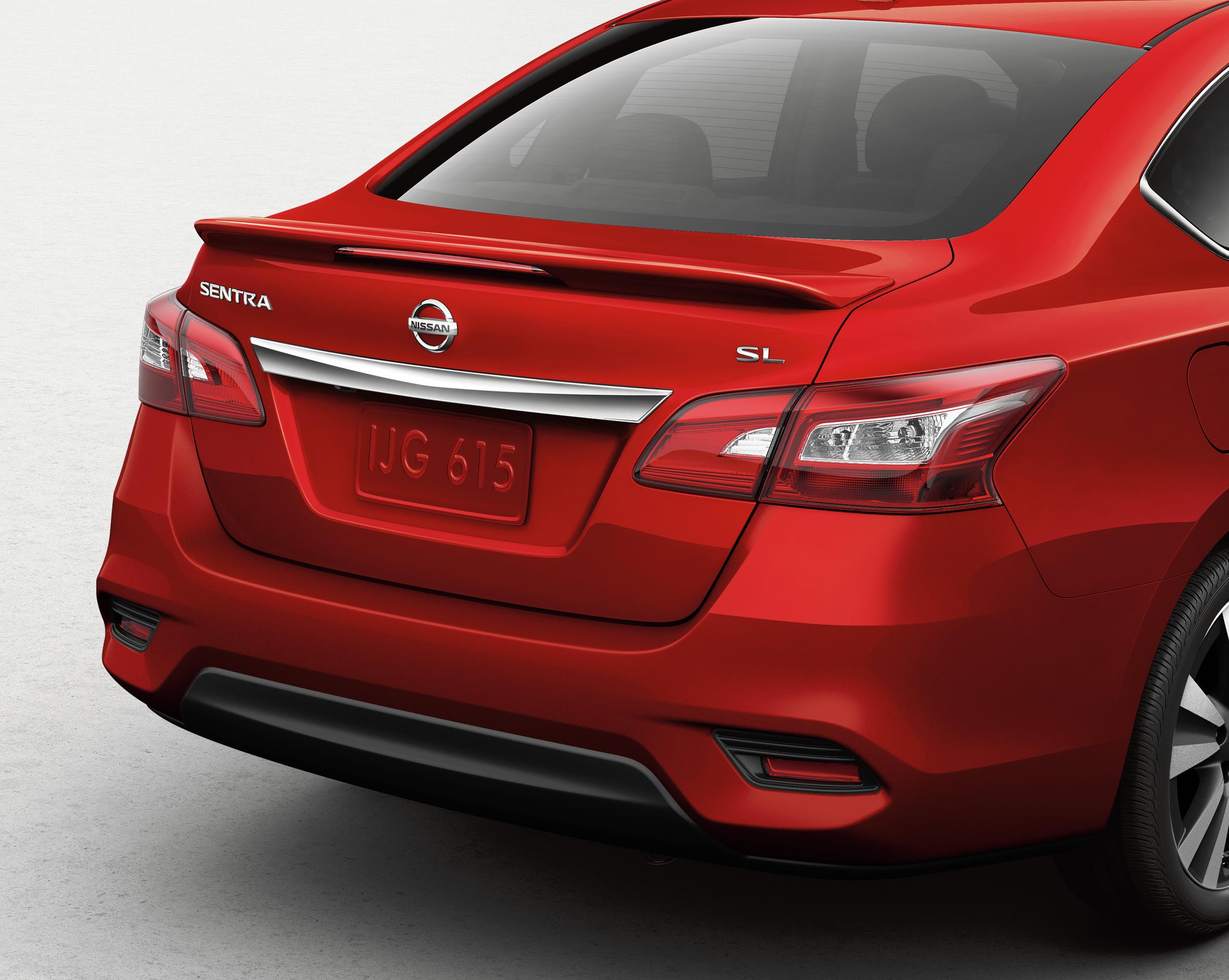 2020 Nissan Sentra Spoiler trasero. All except SR. Exterior, Accesorios