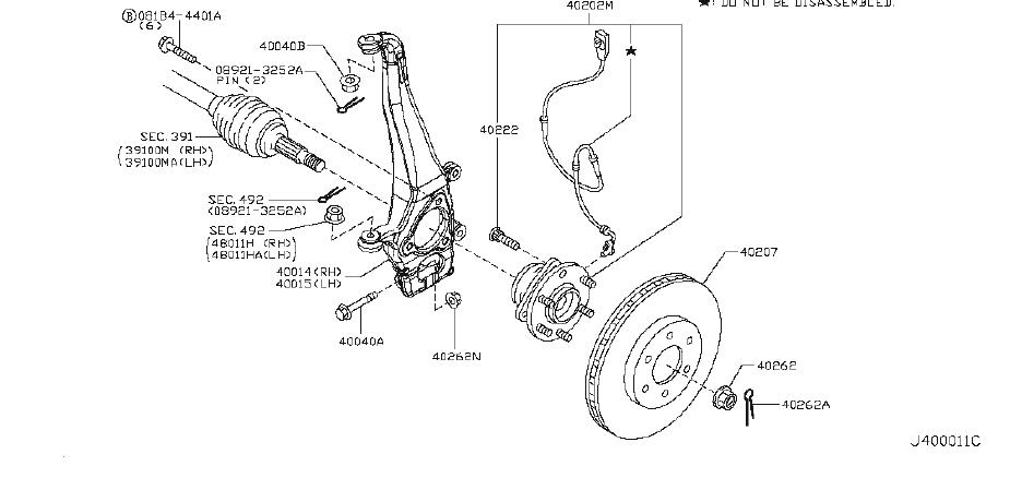 Nissan 40262 2y000